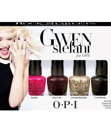 Set Sơn OPI Mini Size Gwen Stifani 4 chai 3.75ML