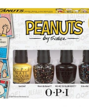 Set Sơn Mini Size OPI Peanuts 4 Chai 3.75ML