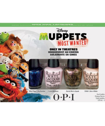 Set Sơn OPI Mini Size Muppets Most Wanted 4 chai 3.75ML